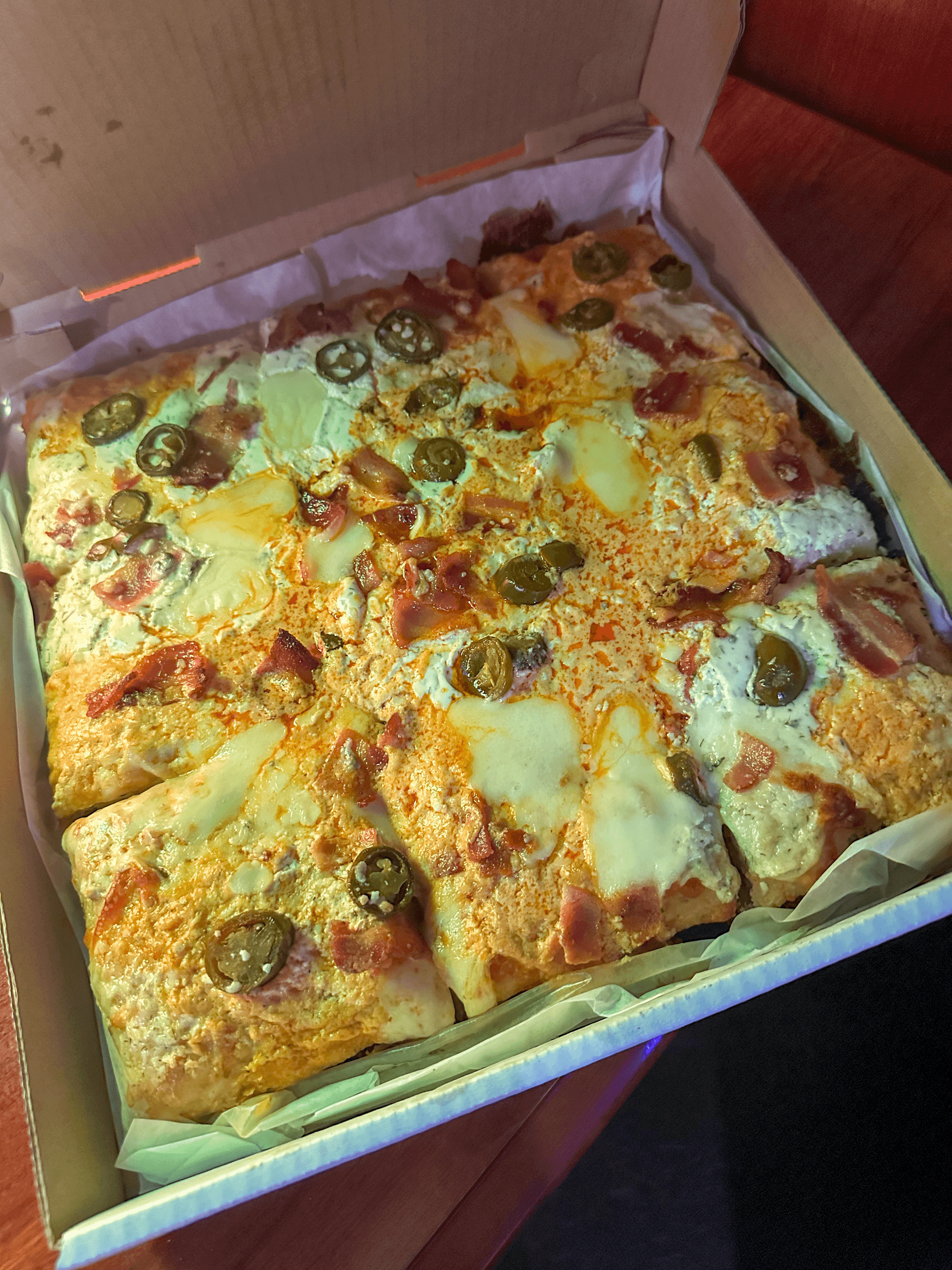 Wood fired goodness at The Hungry Robot